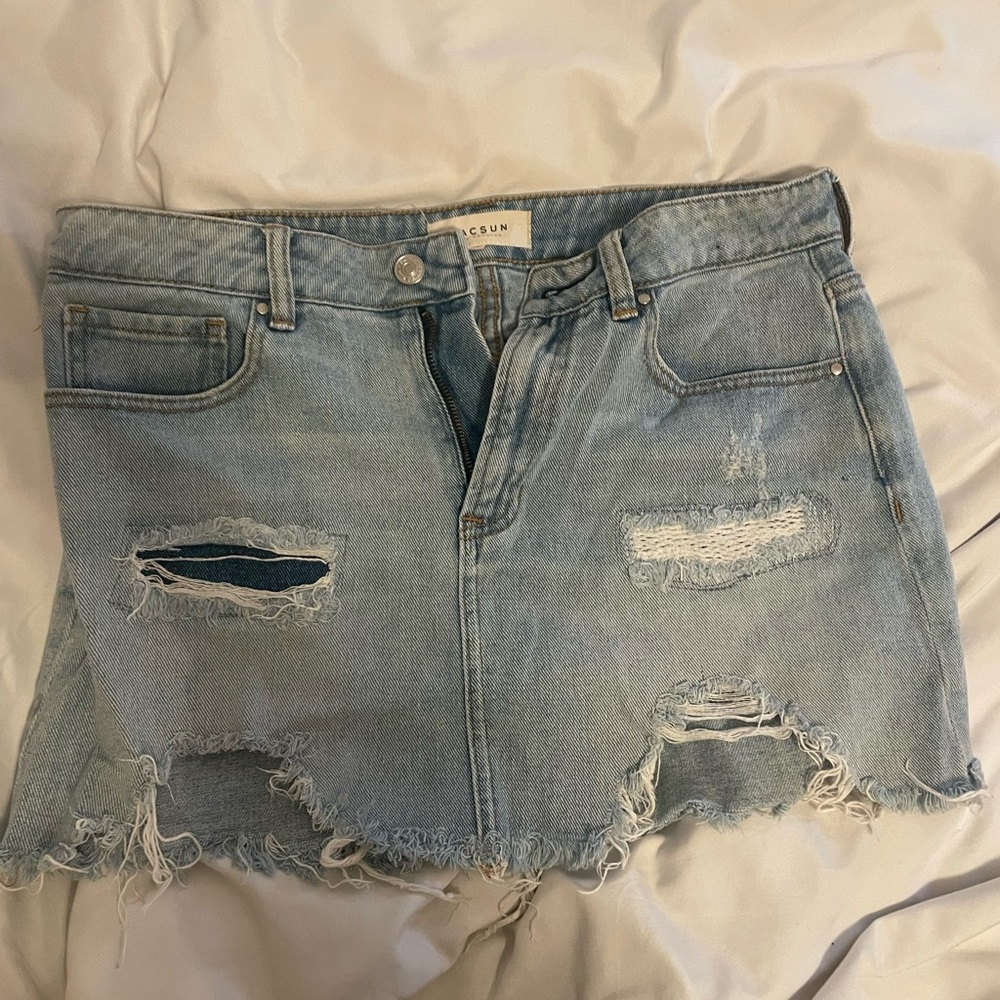PacSun Jean skirt